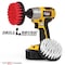 Drillbrush Cleaning Supplies - Drill Brush - Grout Cleaner - Soft White / Stiff 4in-S-RW-QC-DB - alternate 7
